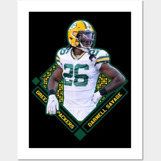 DARNELL SAVAGE GREEN BAY PACKERS Posters and Art